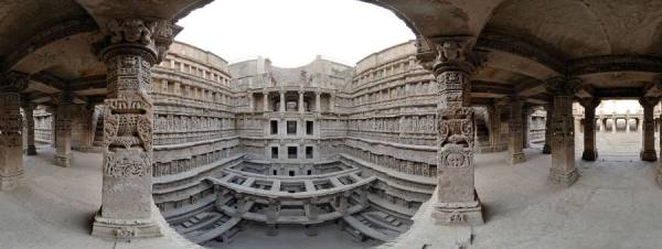 Photograph Himanshu Seth Rani Ni Vav 360 Degrees Panorama on One Eyeland